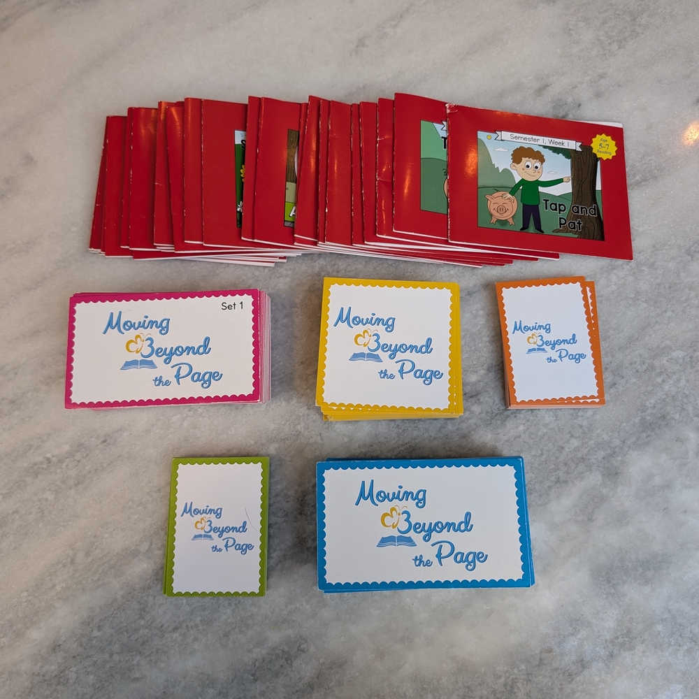 Moving Beyond the Page Educational Card Set